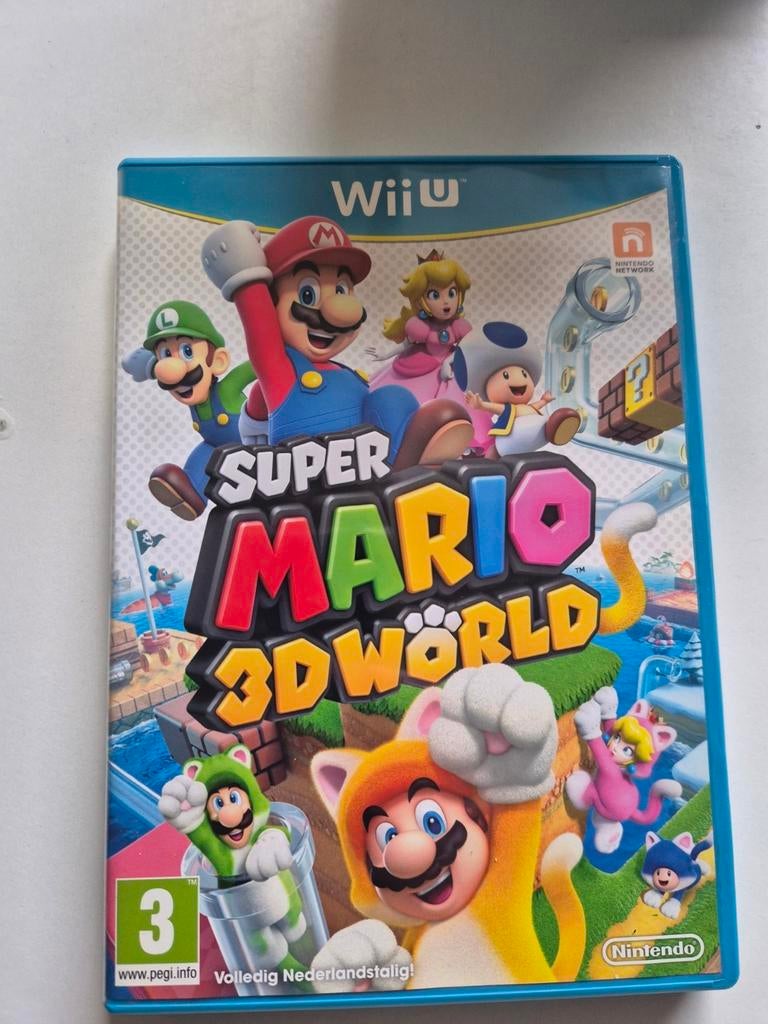 Super Mario 3D World pour Nintendo Wii U, Consoles de jeu & Jeux vidéo, Enlèvement ou Envoi, Comme neuf