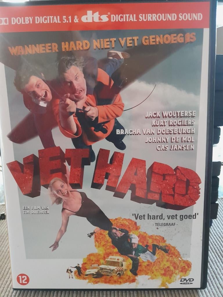 Vet hard, CD & DVD, DVD | Néerlandophone, Comme neuf, Film, À partir de 12 ans, Action et Aventure