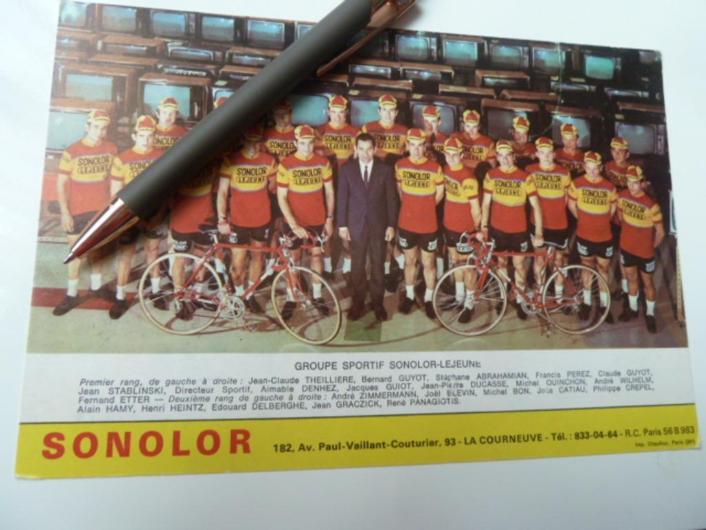 Grande collection d'équipes cyclistes de +-1970 jusque 2005., Collections, Enlèvement ou Envoi