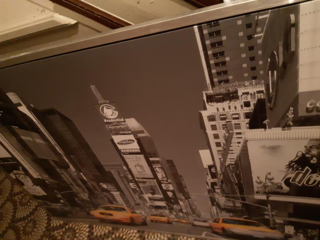 1 groot schilderij uit New York 110€, Ophalen, Foto