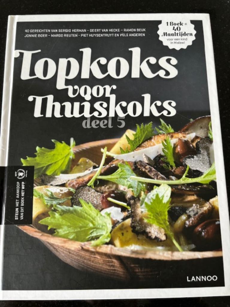 Topkoks voor thuiskoks (deel 5), Hoofdgerechten, Nieuw, Ophalen of Verzenden, Lannoo