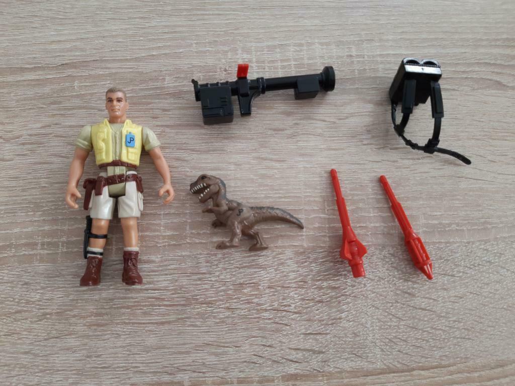 Jurassic Park - Robert Muldoon (the hunter) figurine, Envoi, Utilisé