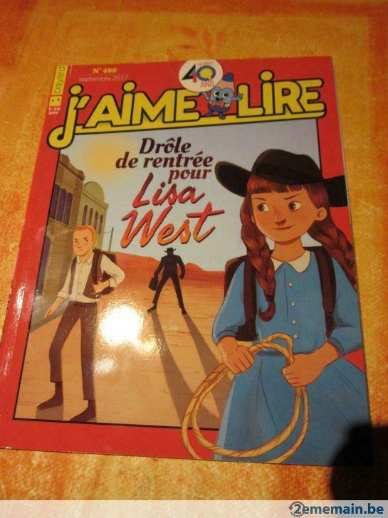 J'aime lire N°488 "Drôle de rentrée pour Lisa West", Enlèvement ou Envoi, Neuf
