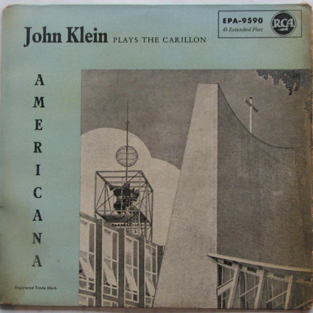 John Klein - Plays The Carillon "Americana", CD & DVD, Vinyles Singles, Enlèvement ou Envoi, Comme neuf, Classique