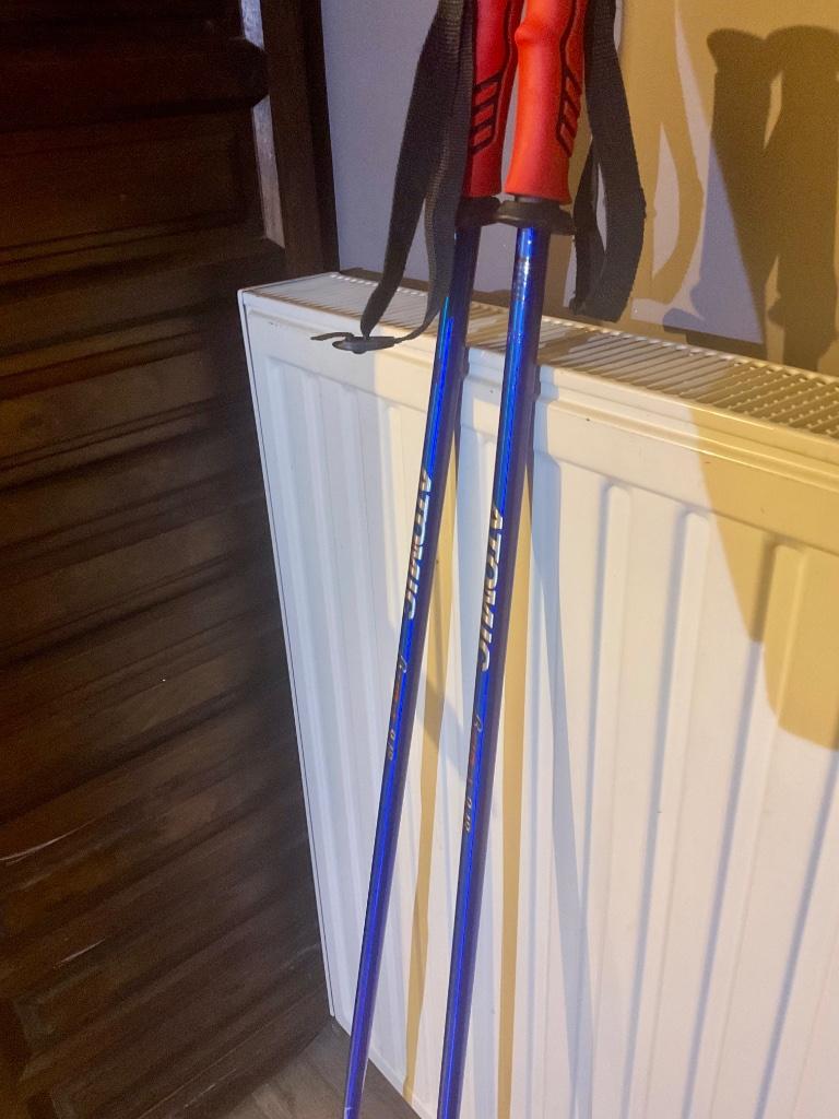 Skistokken Atomic 125cm - soft grip, Sports & Fitness, Ski & Ski de fond, Utilisé, Skis, Atomic, Carving, Enlèvement