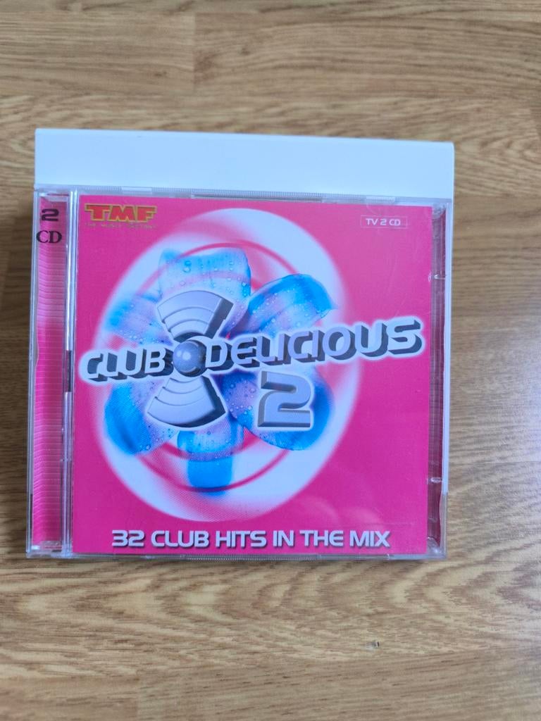 Club delicious 2 - 32 club hits in de mix -TMF-dance-retro., Ophalen of Verzenden, Zo goed als nieuw