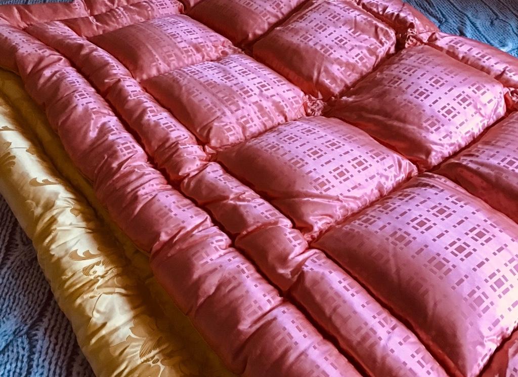 Donsdeken Mongolië, Neuf, Rose, Une personne, Enlèvement