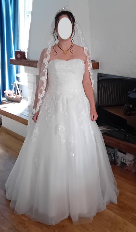 Trouwjurk prinses, Kleding | Dames, Ophalen, Zo goed als nieuw, Wit, Trouwjurk