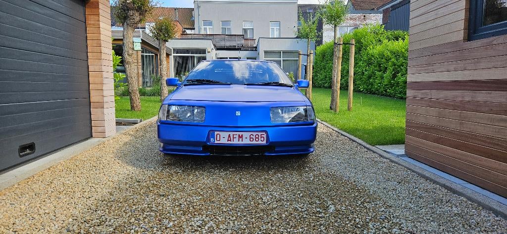Alpine Renault V6 gt 2800cc, 4 zetels, Achterwielaandrijving, Alpine, Blauw