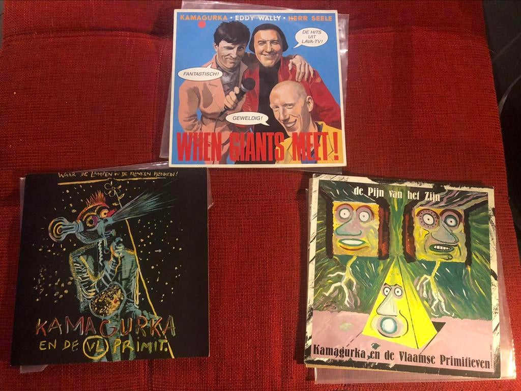 Kamagurka vinyl album LP’s, Ophalen of Verzenden, Zo goed als nieuw