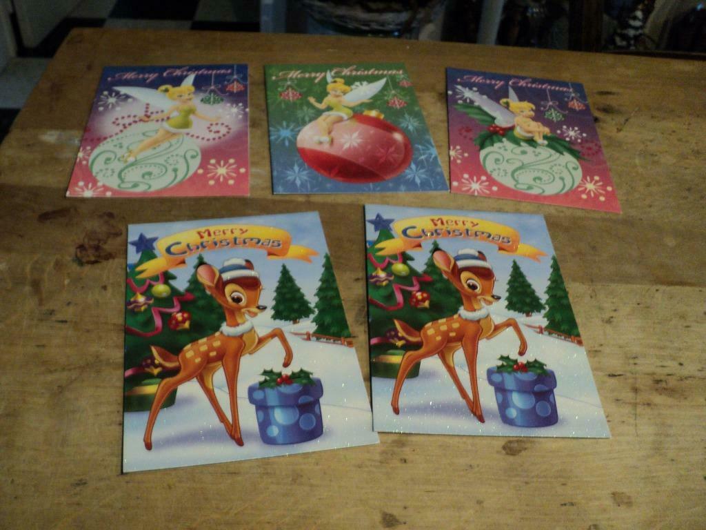 kerstkaarten DISNEY  à  1 euro per stuk, Diversen, Ophalen of Verzenden