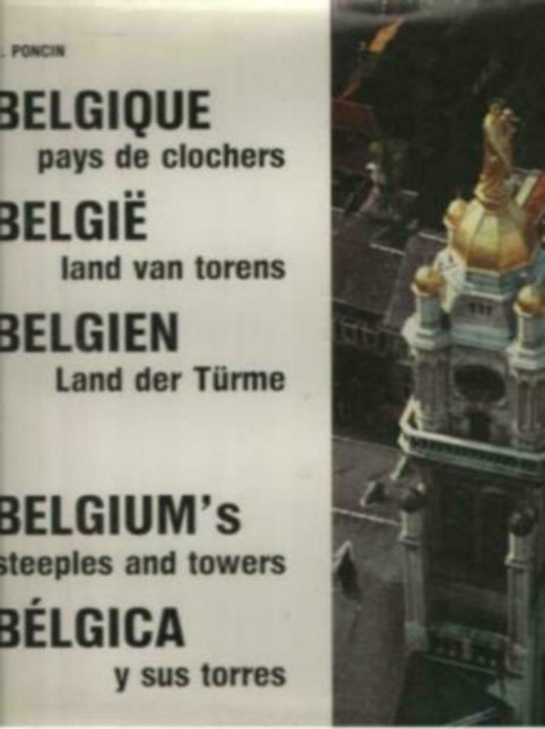 Belgique pays des tours / Gus Poncin, Enlèvement ou Envoi, Comme neuf
