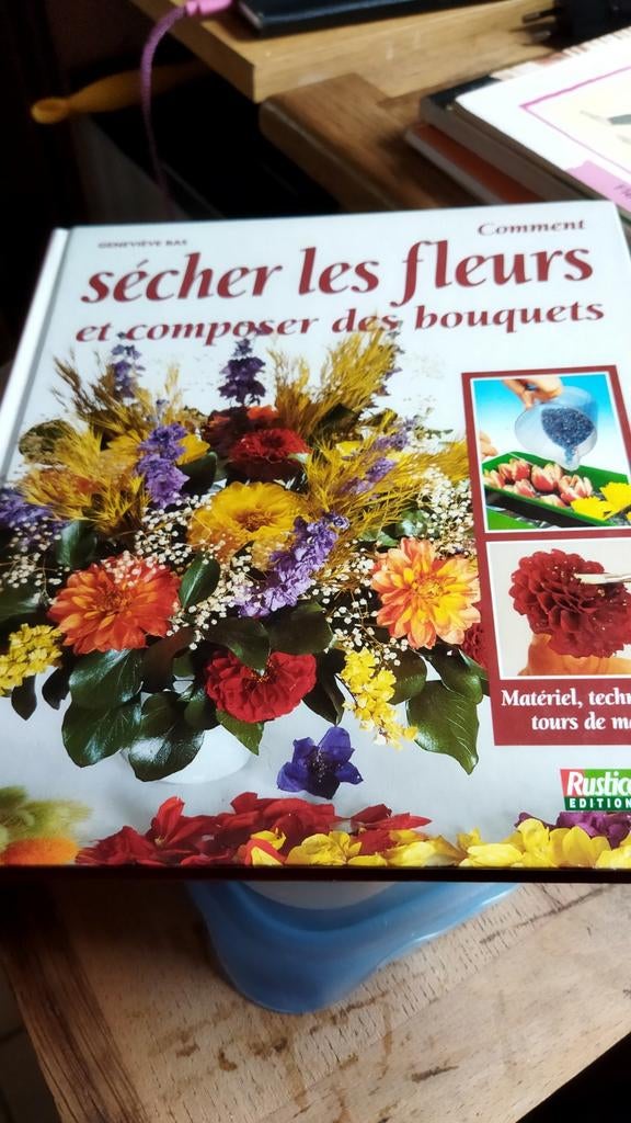 Comment sécher les fleurs et composer des bouquets, Livres, Enlèvement ou Envoi, Comme neuf, Rustica, Plantes d'intérieur