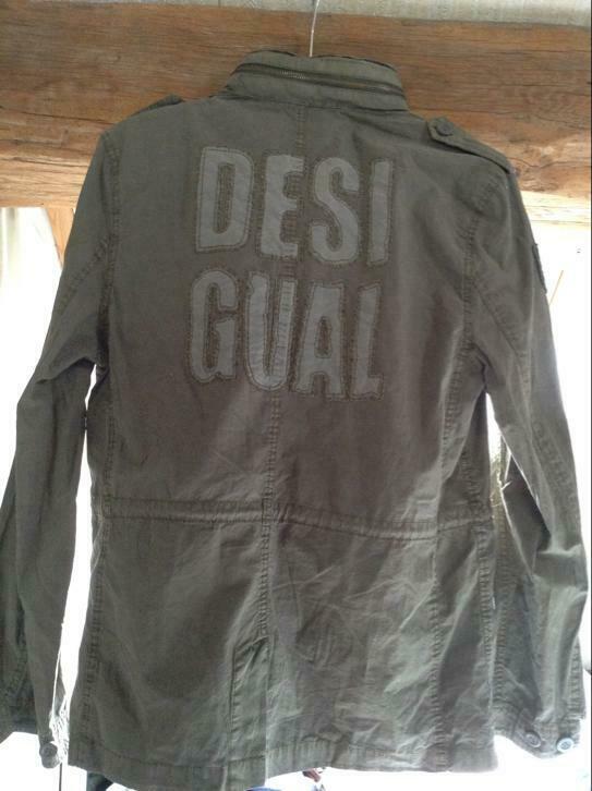 Ensemble NEUF kaki DESIGUAL parka/pantalon L, Vêtements | Femmes, Neuf, Taille 42/44 (L), Vert