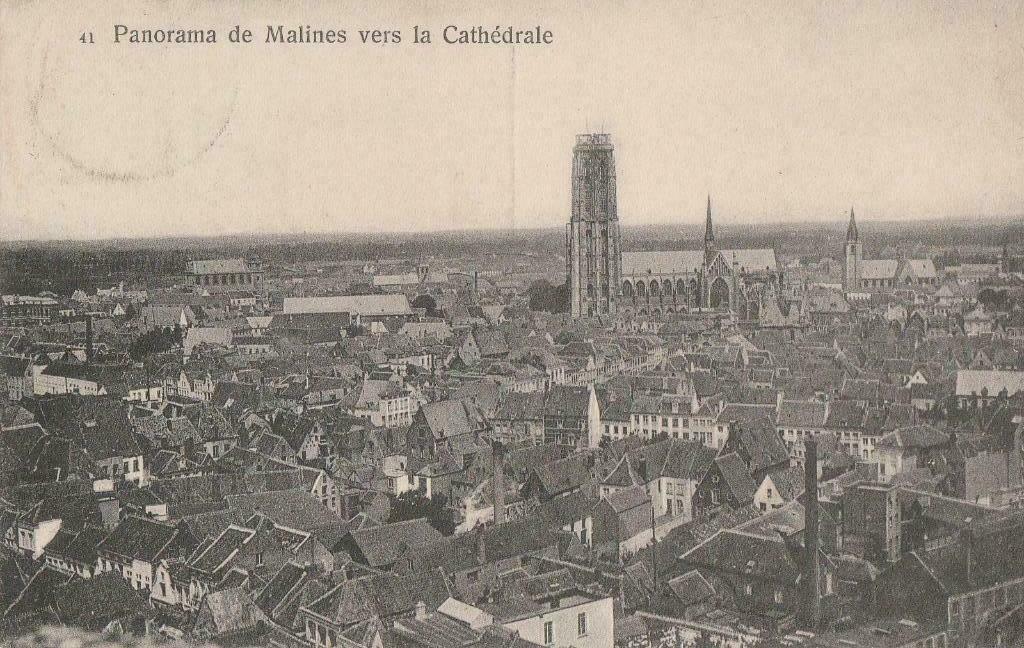 Mechelen, Ophalen of Verzenden, Voor 1920, Gelopen, Antwerpen