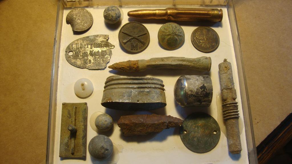 souvenir de fouille 1ww, Enlèvement ou Envoi, Armée de terre, Douilles ou Pièces de fouille