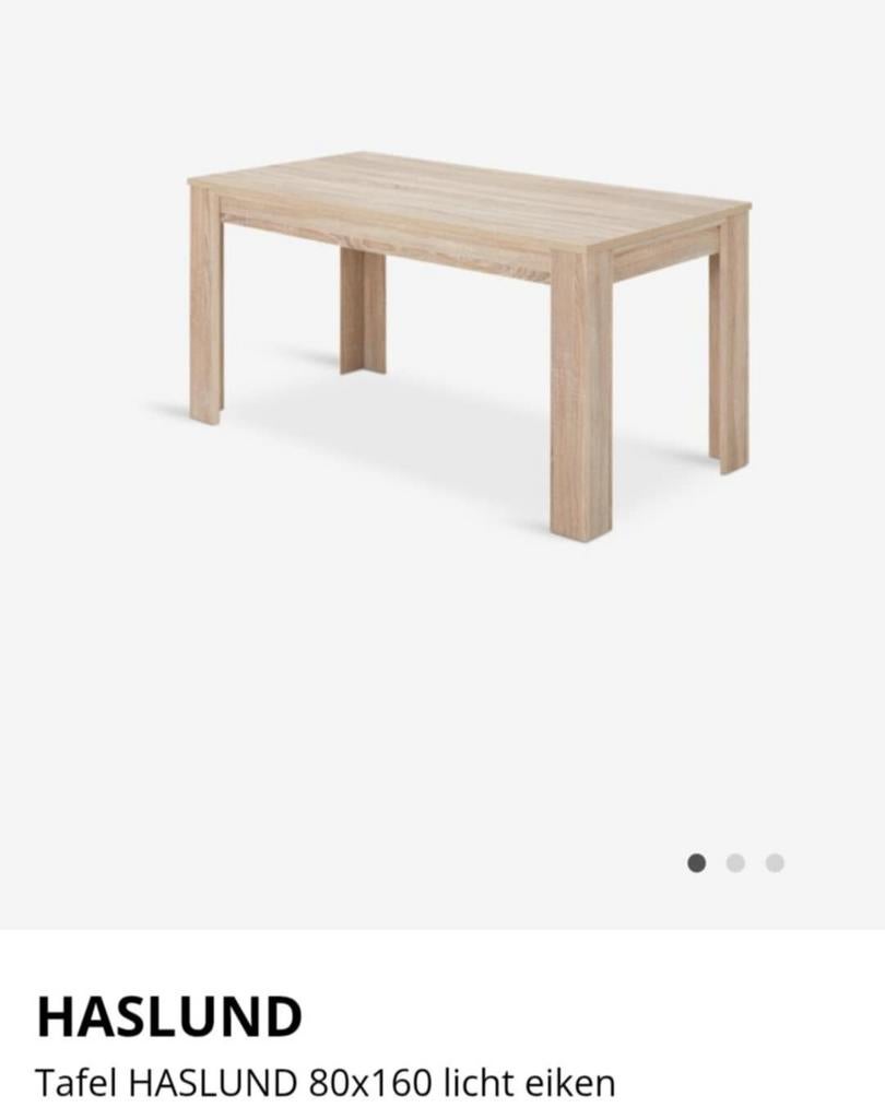 Eettafel Jysk, Ophalen, Zo goed als nieuw