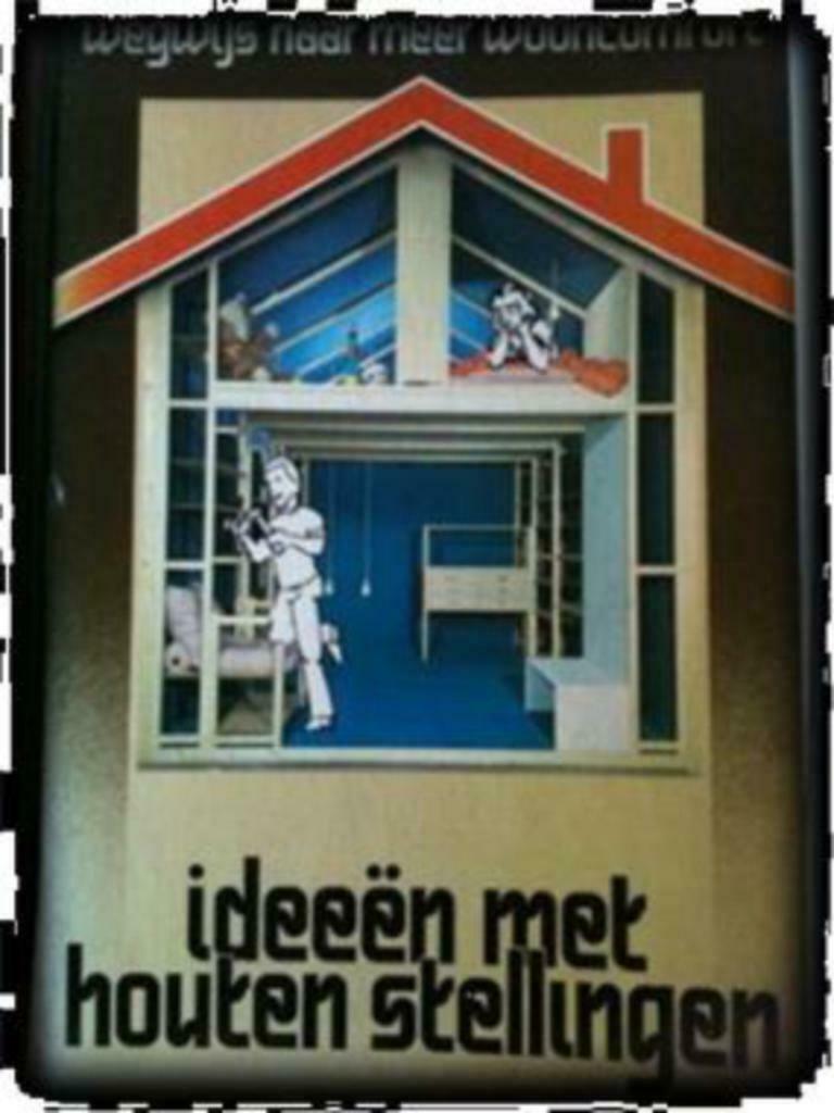 Ideeën met houten stellingen, Boeken, Hobby en Vrije tijd, Gelezen, Houtbewerking, Ophalen of Verzenden