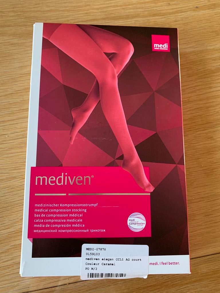 Bas de contention Mediven. Excellent état. Voir descriptif., Enlèvement, Comme neuf