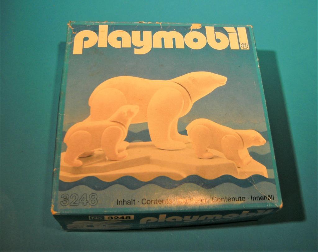 PLAYMOBIL - Ijsberen familie - Vintage - 3248 -, Enlèvement ou Envoi, Ensemble complet