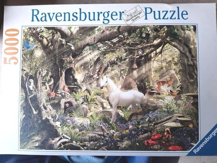 Puzzle Ravensburger 5000 pièces Fantaisie, Enlèvement, Plus de 1 500 pièces, Comme neuf, Puzzle