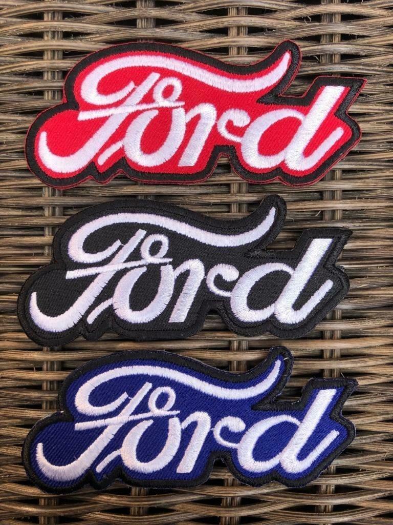 Ford auto strijk patch embleem logo - 98 x 41 mm, Ophalen of Verzenden