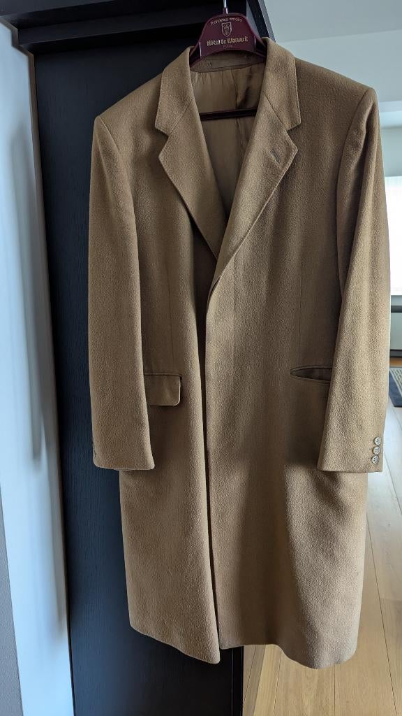 Herenjas Burberry Cashmere, Ophalen, Gedragen, Maat 48/50 (M), Beige