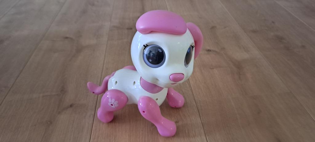 Robo smart puppy  wit roze licht en geluid (met doos), Ophalen, Gebruikt, Overige typen