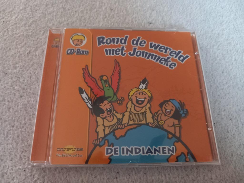 CD-ROM Rond de wereld met Jommeke Spelletjes Strip Jef Nys, Verzamelen, Ophalen of Verzenden, Gebruiksvoorwerp
