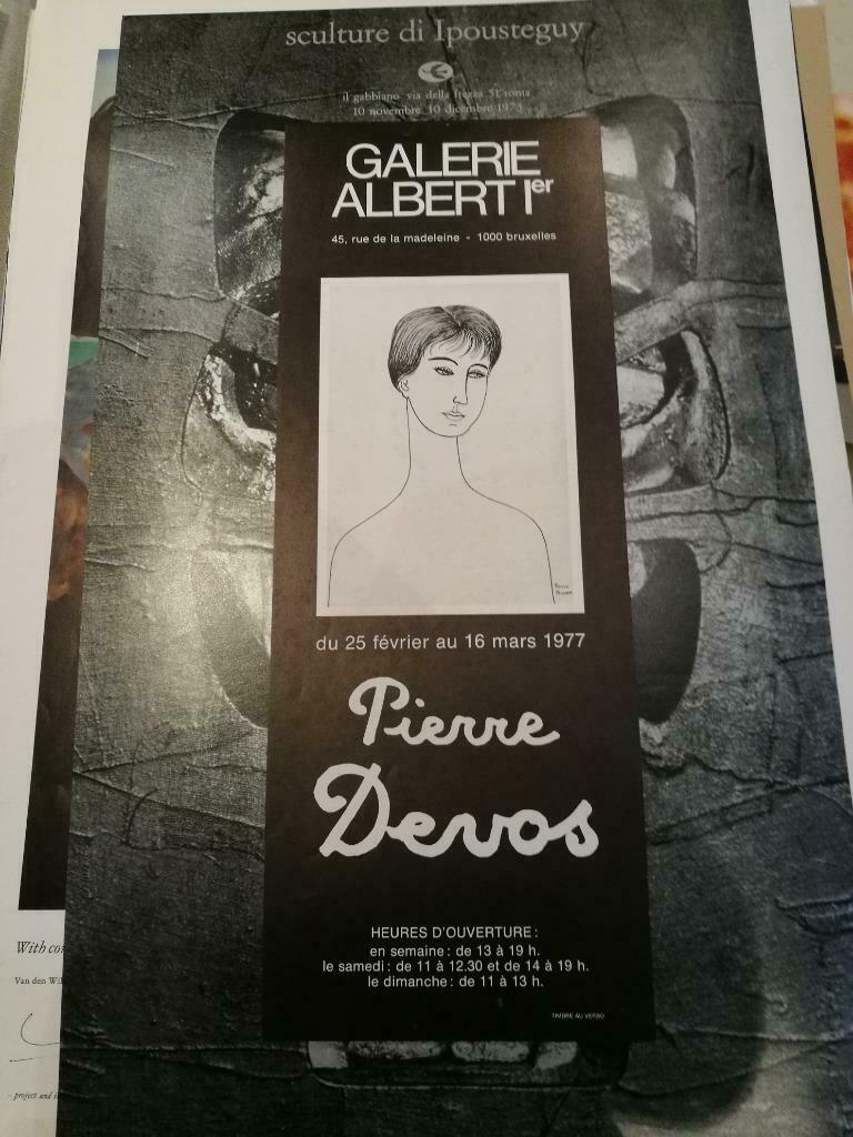 Pierre Devos affiche 1, Antiek en Kunst, Ophalen of Verzenden