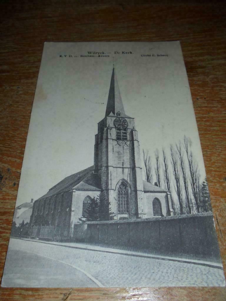 postkaart Wilrijk De Kerk, Verzamelen, Verzenden