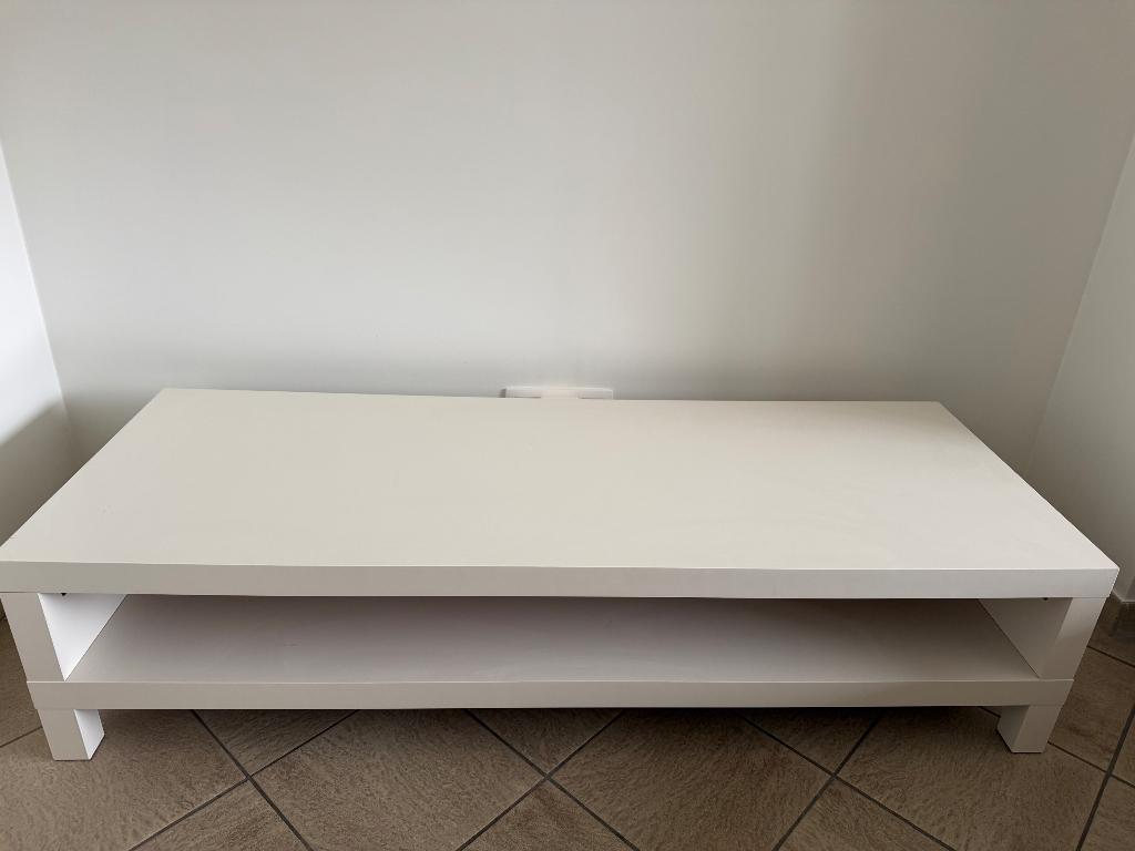 TV-meubel (wit) – 1555536 cm Ikea, Ophalen, Gebruikt, 150 tot 200 cm, Minder dan 100 cm