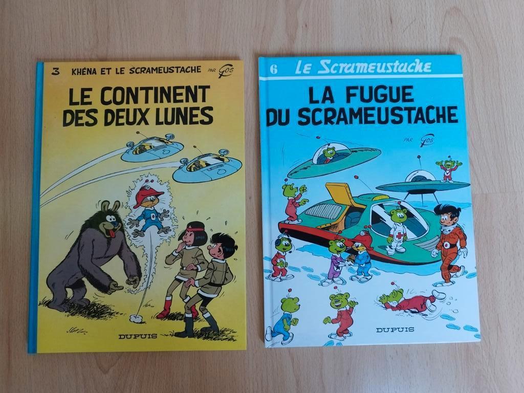 Le Scrameustache Tomes 3 et 6 Gos, Série complète ou Série, Enlèvement ou Envoi, Comme neuf