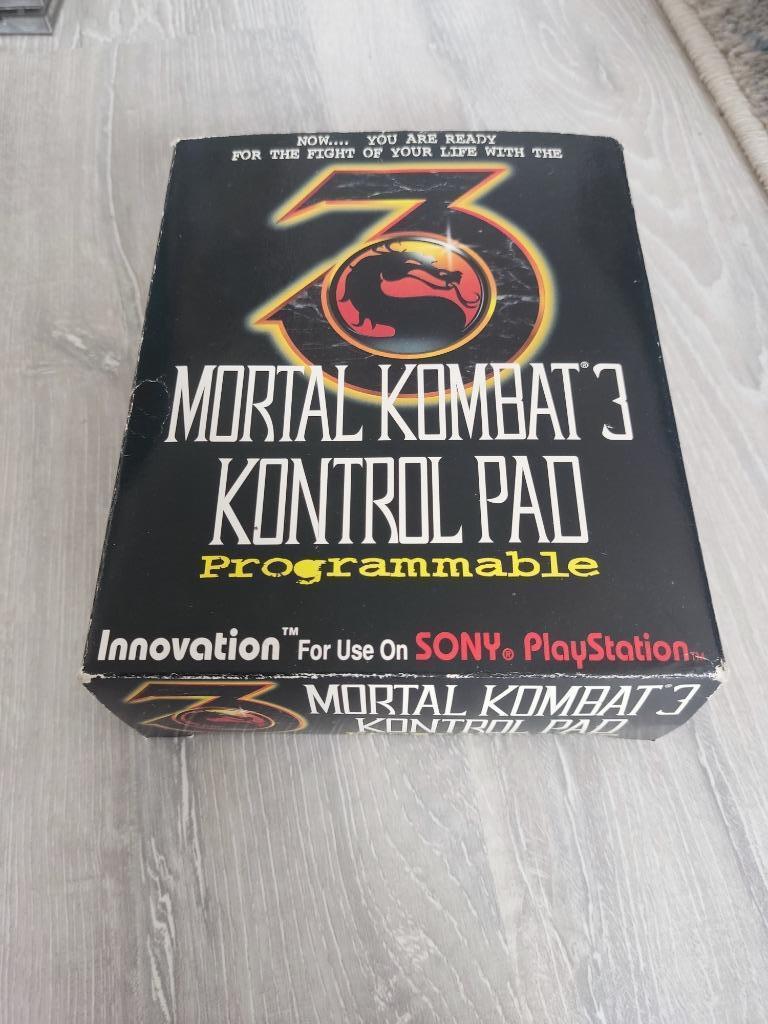 Mortal Kombat 3 Programmable Kontrol Pad (Sony Playstation), Consoles de jeu & Jeux vidéo, Consoles de jeu | Sony Consoles | Accessoires