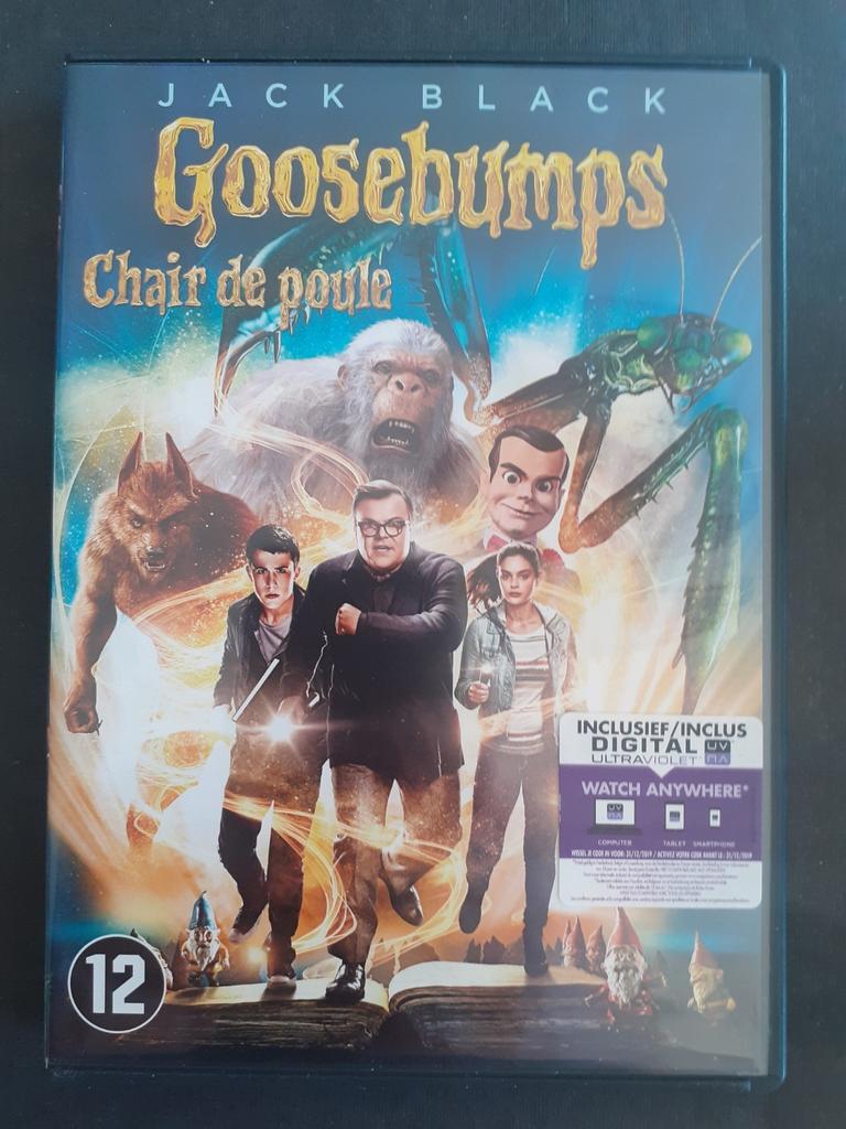 Goosebumps (2015) Jack Black, Amy Ryan, Cd's en Dvd's, Vanaf 12 jaar, Ophalen of Verzenden, Zo goed als nieuw, Fantasy