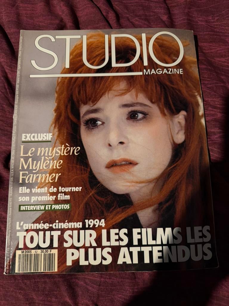 Studiomagazine Mylène Farmer 1994, Ophalen of Verzenden, Zo goed als nieuw, Muziek, Film of Tv