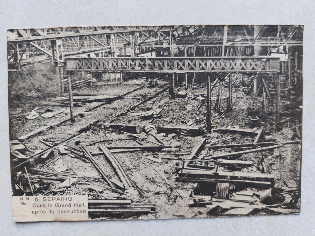 oude postkaart Seraing, Collections, Cartes postales | Belgique, Envoi