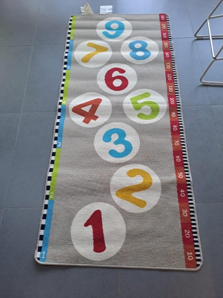 IKEA Hopplek hinkelbaan Meetlat tapijt, Ophalen, Gebruikt
