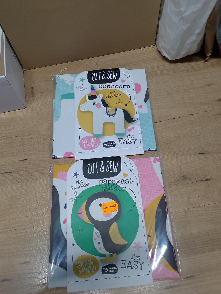cut en sew knuffels, Ophalen, Nieuw