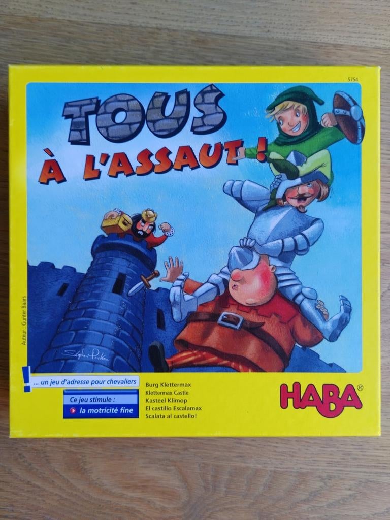 Tous à l'assaut (Haba), Enlèvement, Comme neuf, Haba