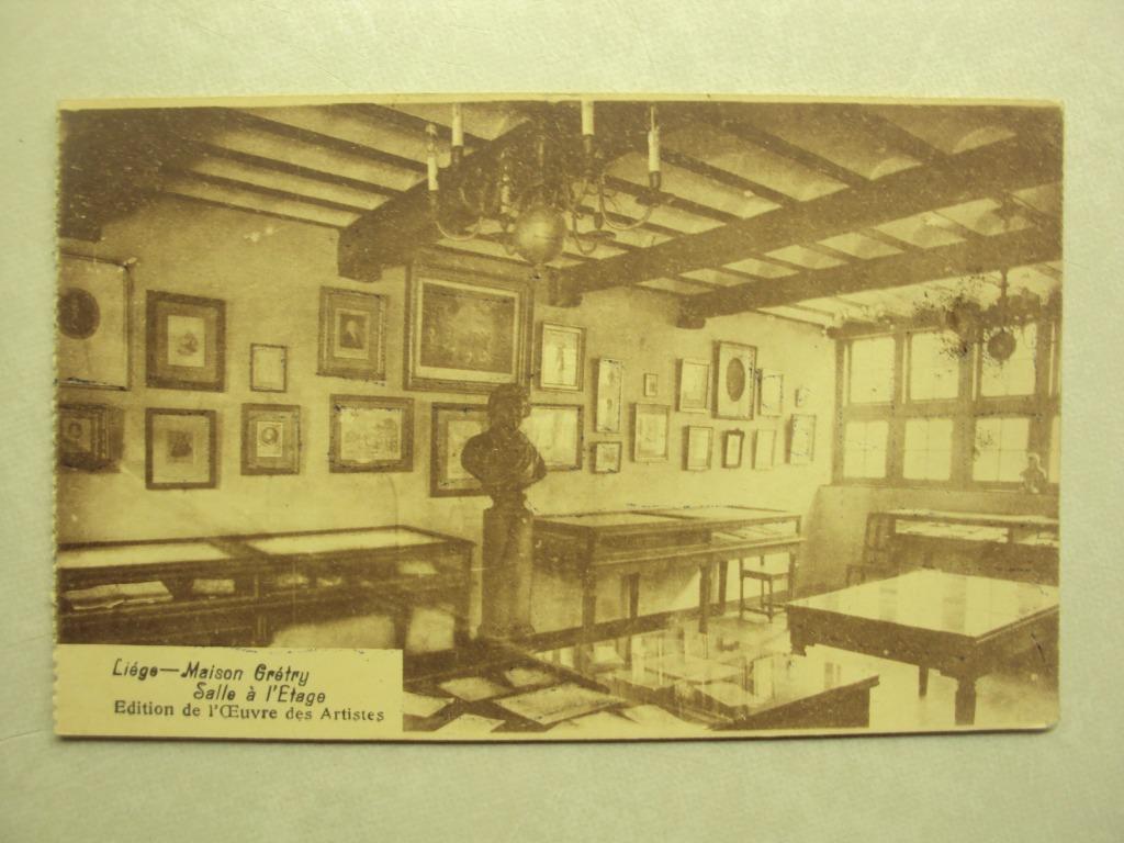52406 - LIEGE - MAISON GRETY - SALLE A L'ETAGE, Envoi
