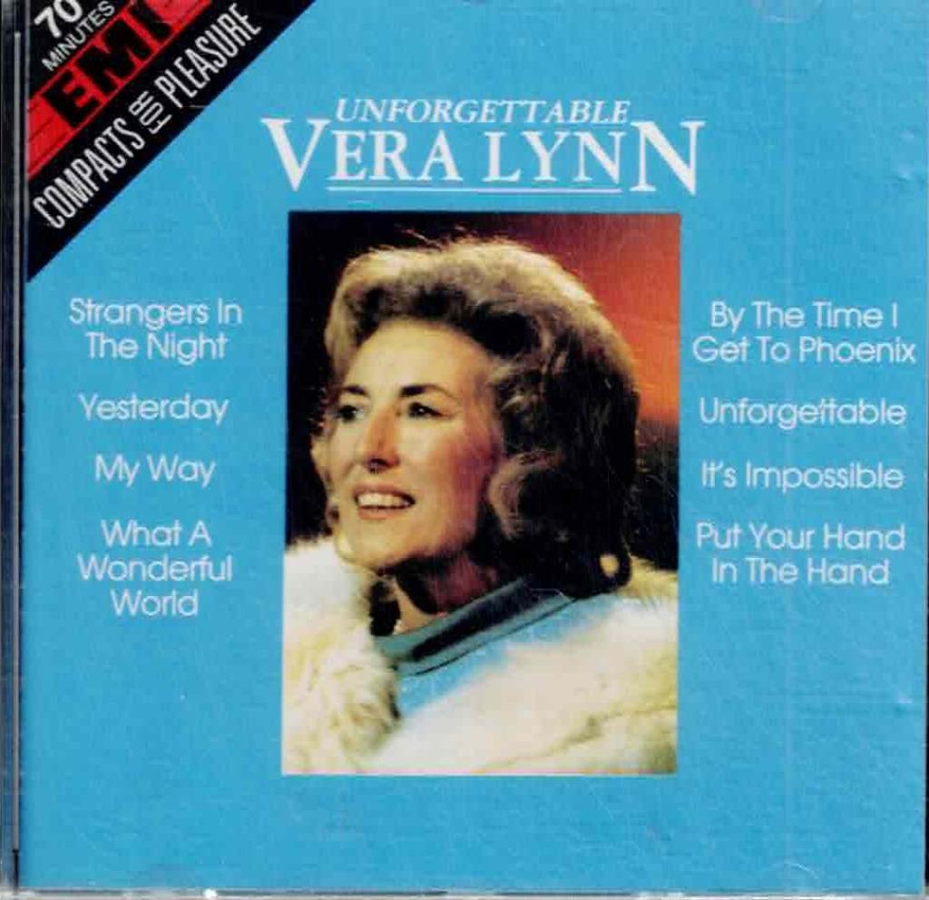 cd   /   Vera Lynn – Unforgettable Vera Lynn, Ophalen of Verzenden