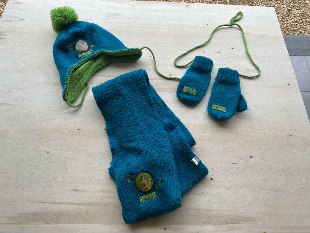 Bumba Muts, sjaal en handschoensetje voor peuters !!, Kinderen en Baby's, Ophalen of Verzenden, Gebruikt, Jongen of Meisje, Setje