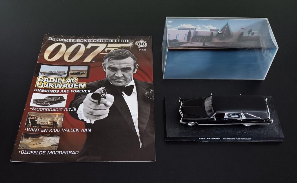 Cadillac lijkwagen 1:43, Ophalen of Verzenden, Zo goed als nieuw, Auto, Overige merken