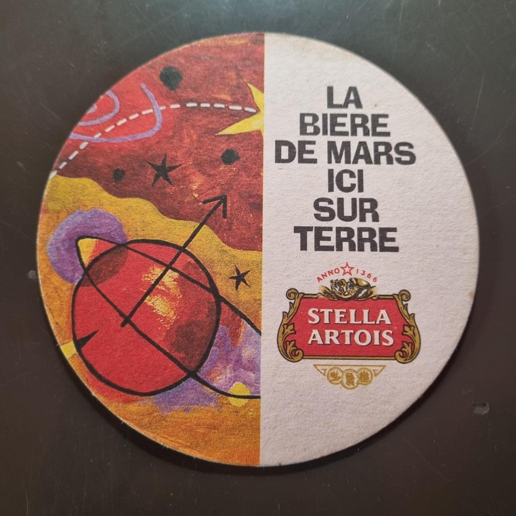 Sous Bock Stella Artois (modèle 189), Ophalen of Verzenden, Gebruikt, Viltje(s), Stella Artois