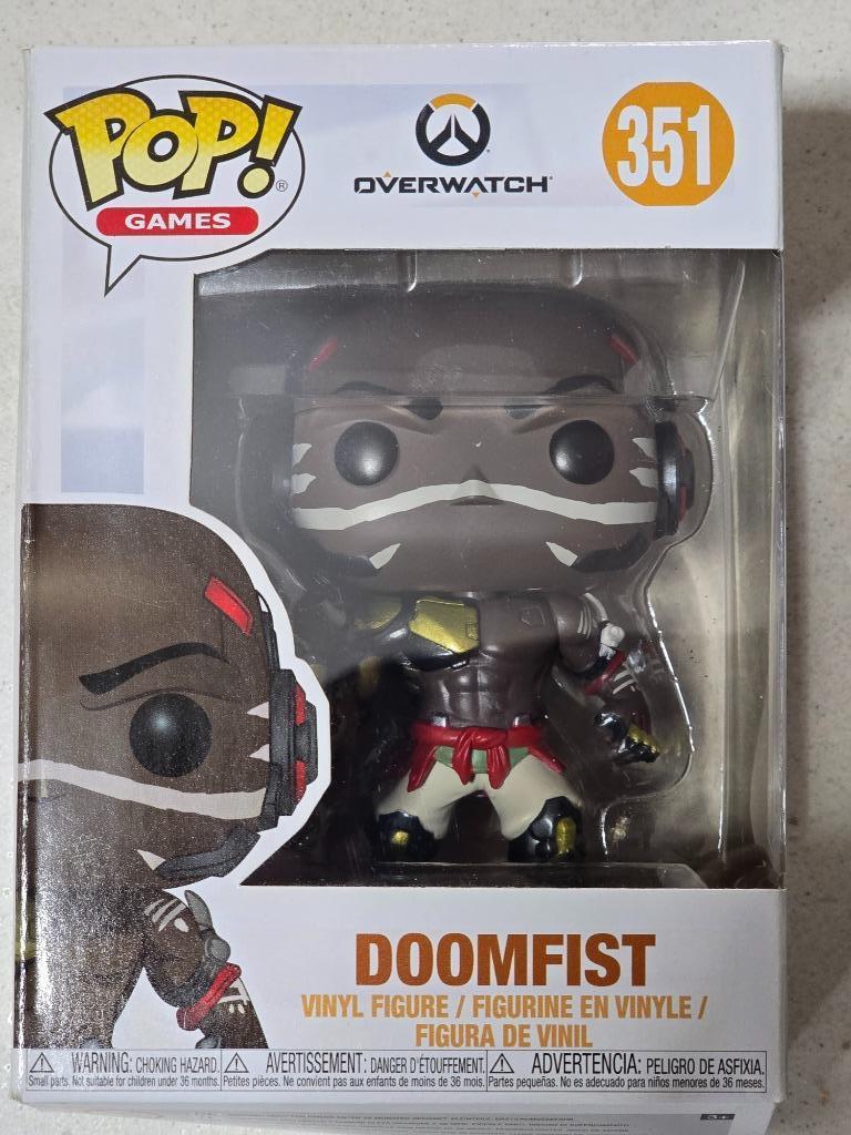 FUNKO POP Games - OVERWATCH - 351 - DOOMFIST - Nieuw, Ophalen of Verzenden, Nieuw, Fantasy