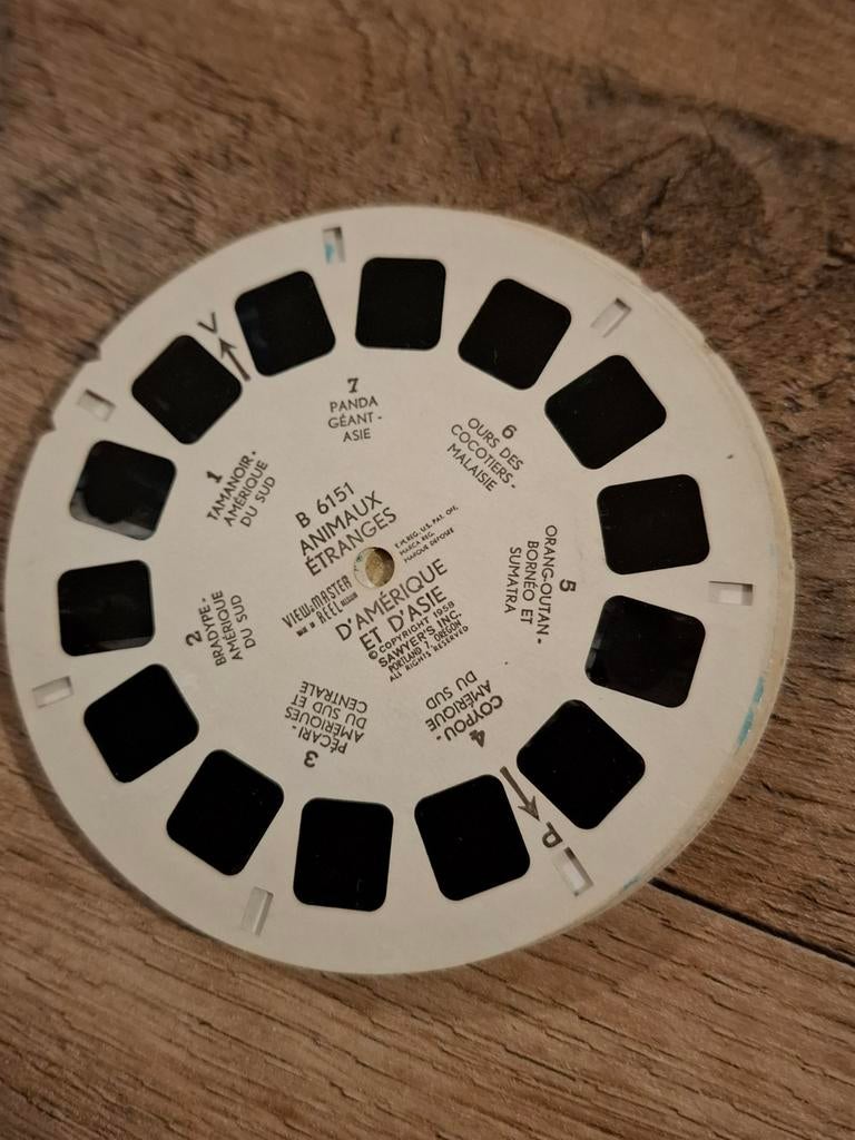 Viewmaster : animaux étranges d'amériques et d'asie 6151, Envoi