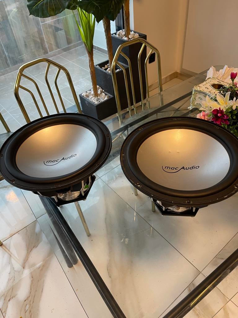 MacAudio Mac Absolute 250 420 watt x 2, Ophalen of Verzenden, Zo goed als nieuw