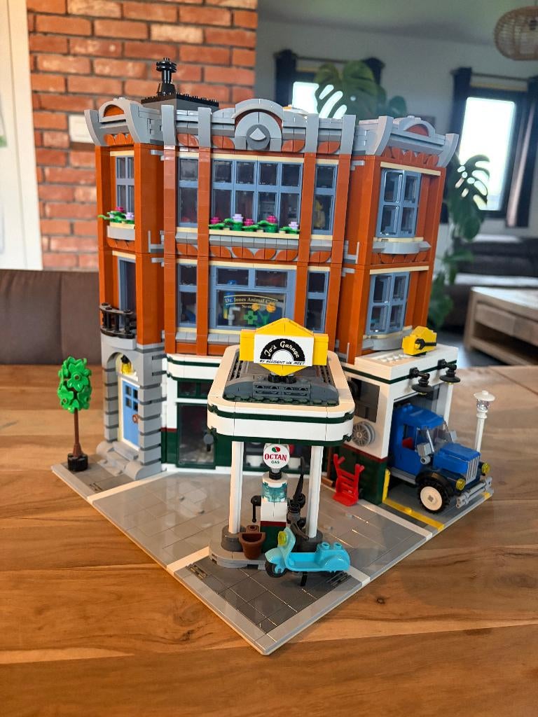 Lego "Le garage du coin", Ophalen, Zo goed als nieuw, Complete set, Lego