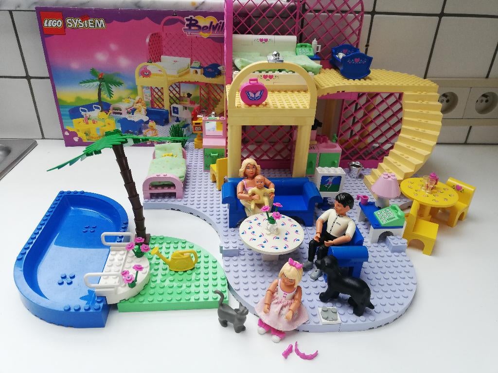 lego 5890 belville Pretty Wishes Playhouse, Ophalen of Verzenden, Complete set, Lego